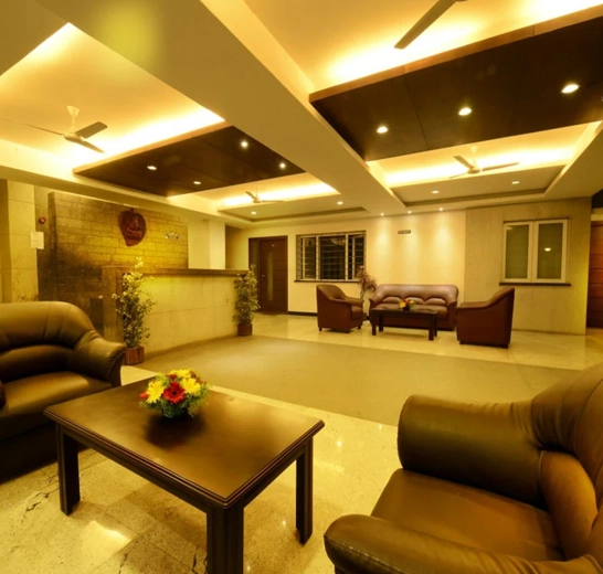 Budget-friendly serviced apartments near Ganga Hospital with comfortable stays and essential amenities.