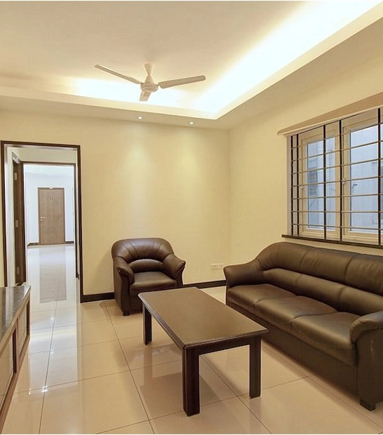 Fully furnished service apartments for rent in Coimbatore with modern amenities and comfort