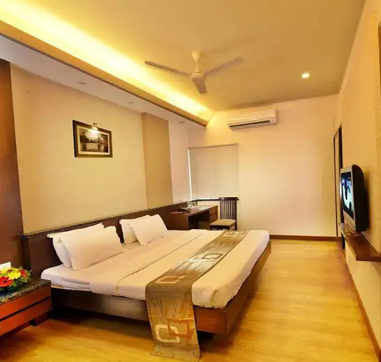 Clean, secure, budget-friendly serviced apartment with key comforts for a smooth 1-day stay in Coimbatore.
